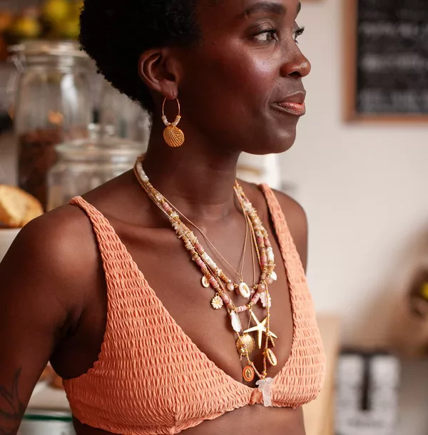 Collier coquillage - EVE 39 - L'atelier des dames – Image 2