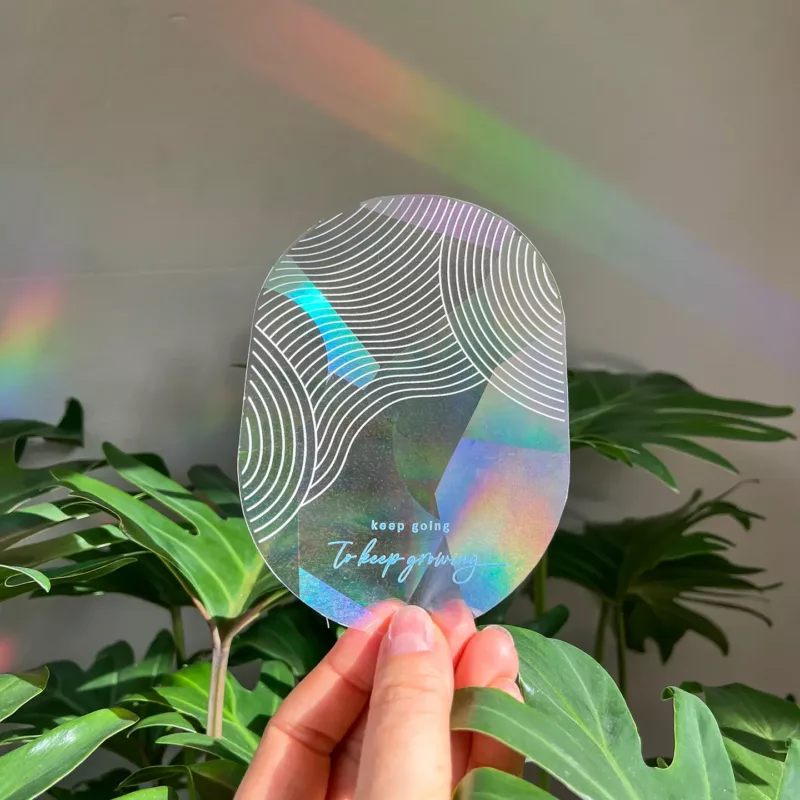 Keep going to keep growing - Sticker créateur d’arc-en-ciel