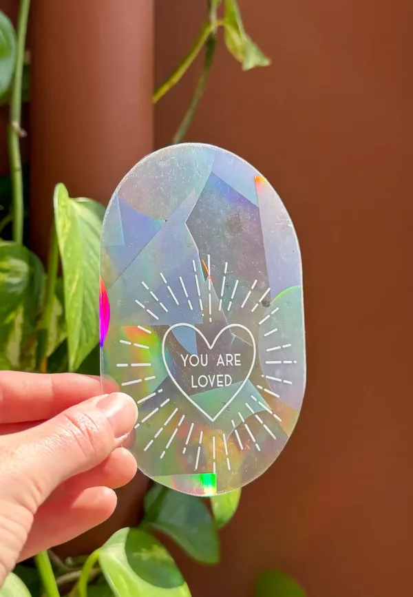 You are loved - Sticker créateur d’arc-en-ciel – Image 2