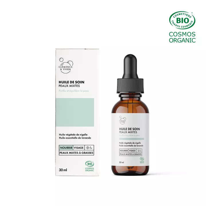 Huile de soins Peaux Mixtes 30ml