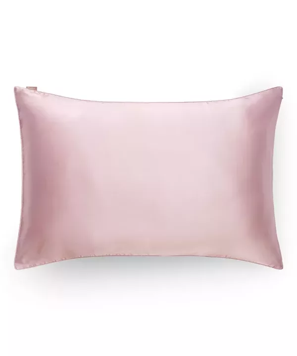 Taie oreiller en soie - Bois de Rose – Image 1