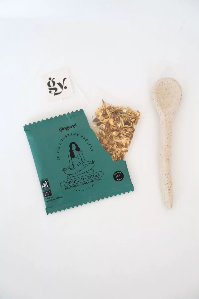 Boite 12 infusettes - Je vis l'instant présent