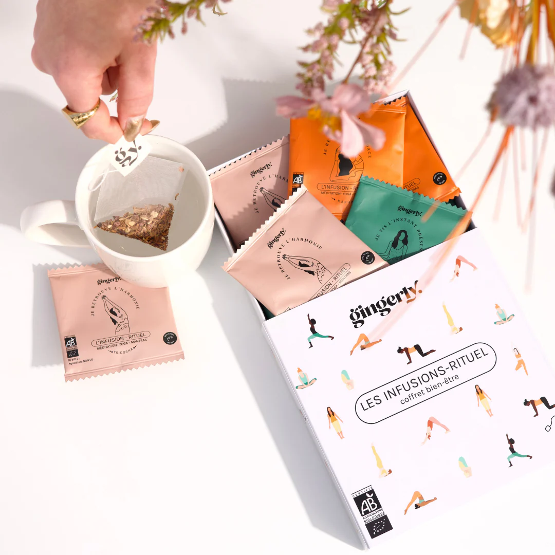 Les infusions - Rituel - Coffret infusettes bio - Gingerly – Image 1