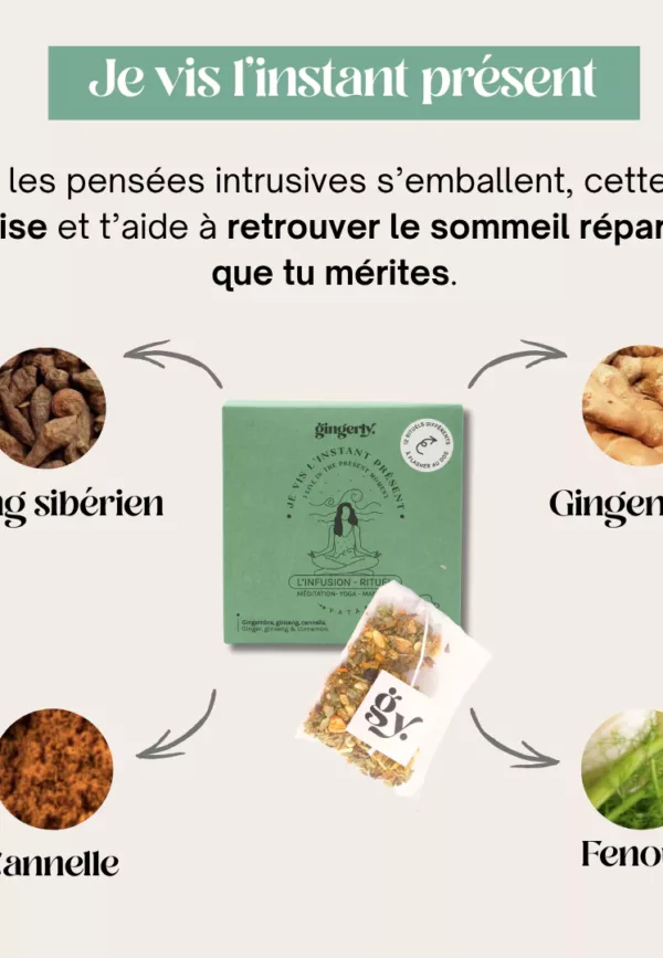 Les infusions - Rituel - Coffret infusettes bio - Gingerly – Image 3