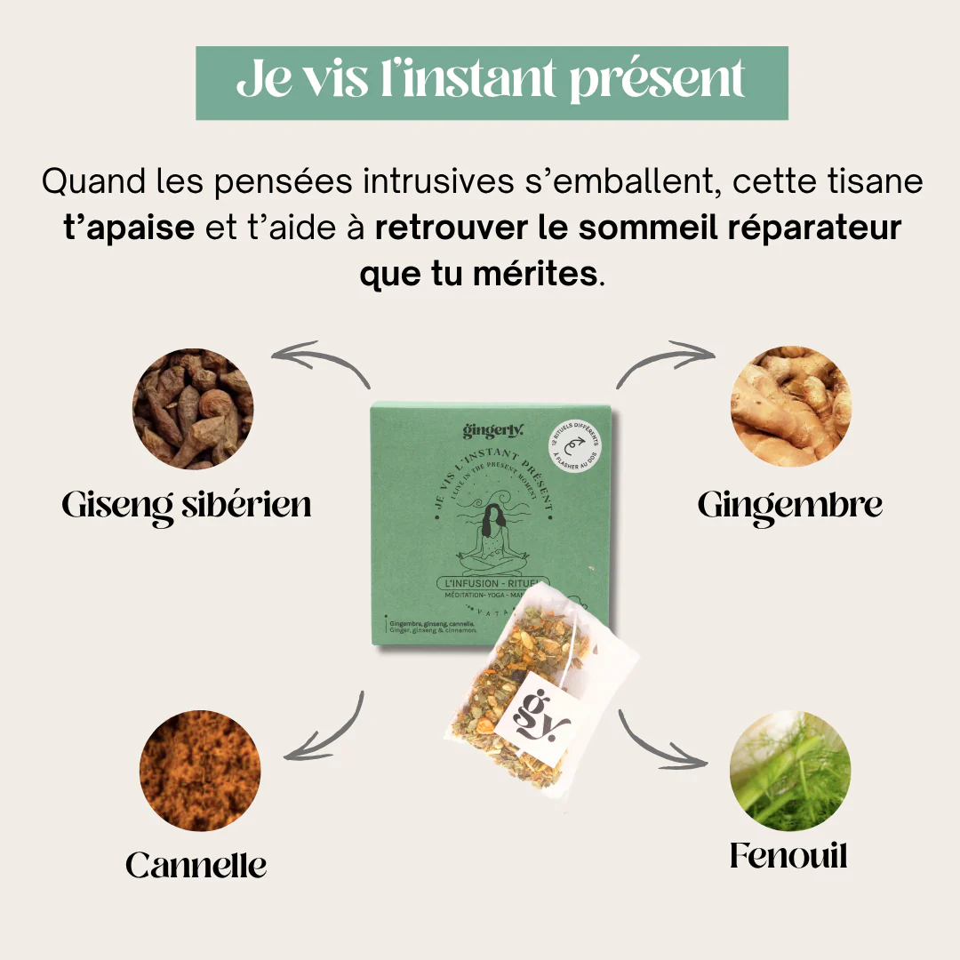Les infusions - Rituel - Coffret infusettes bio - Gingerly – Image 3