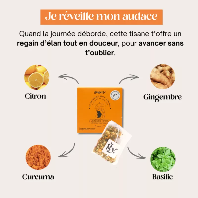 Les infusions - Rituel - Coffret infusettes bio - Gingerly