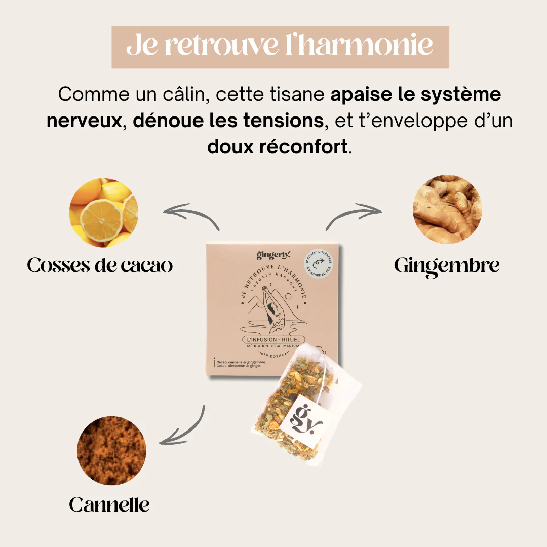 Les infusions - Rituel - Coffret infusettes bio - Gingerly – Image 5