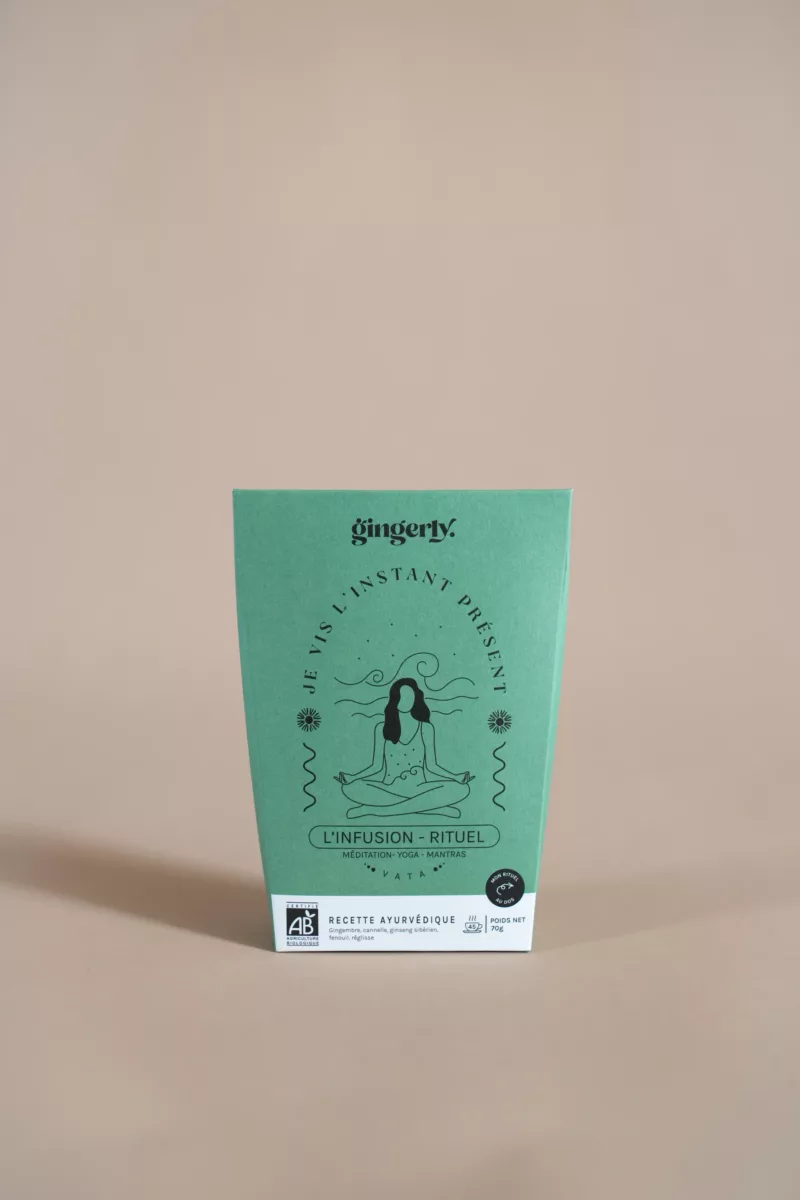 L'infusion - Rituel - Je vis l'instant présent - Gingerly