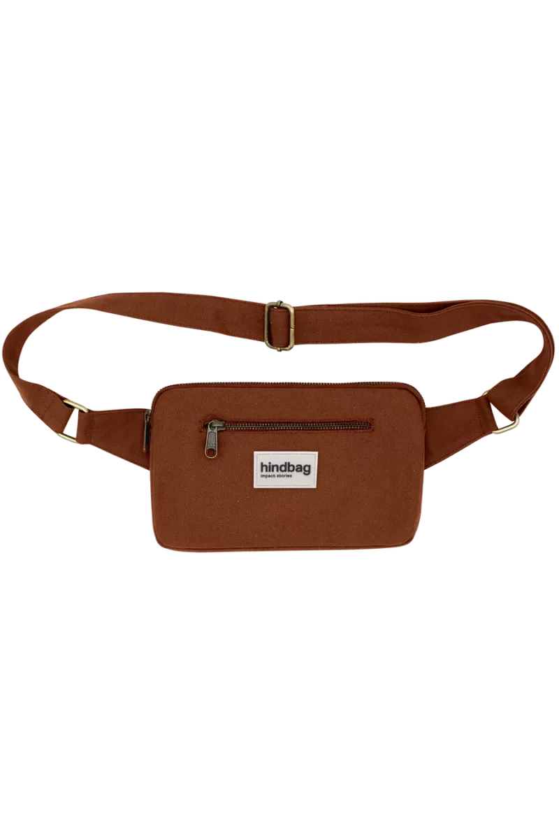 Sac banane rectangulaire Harry - Chocolat