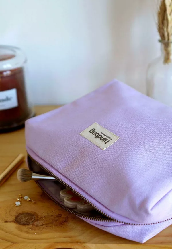 Trousse de toilette Léon - Lilas – Image 2