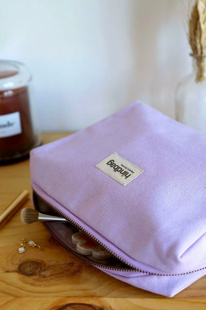 Trousse de toilette Léon - Lilas – Image 2