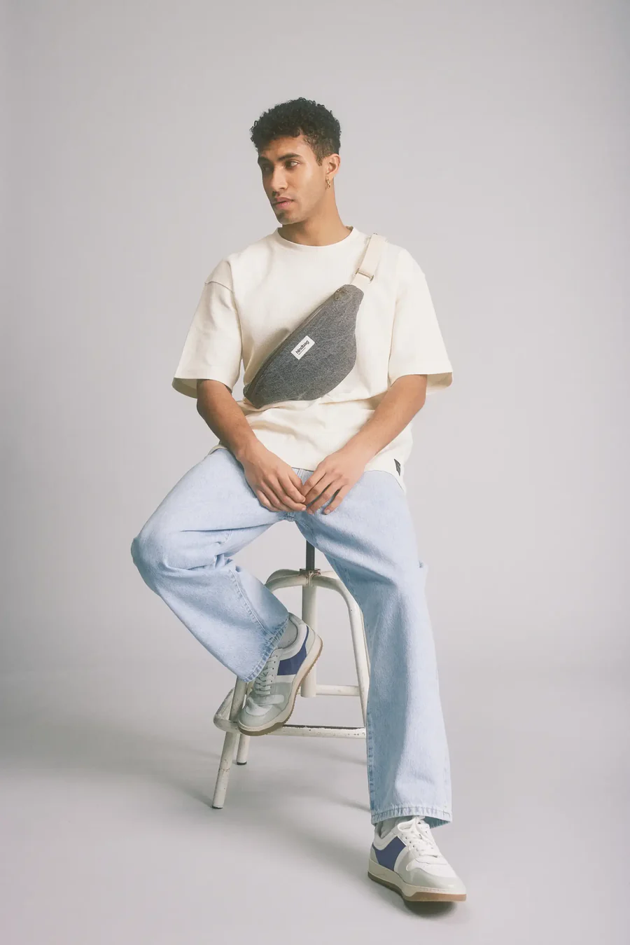 Banane Olivia - Denim Gris – Image 1