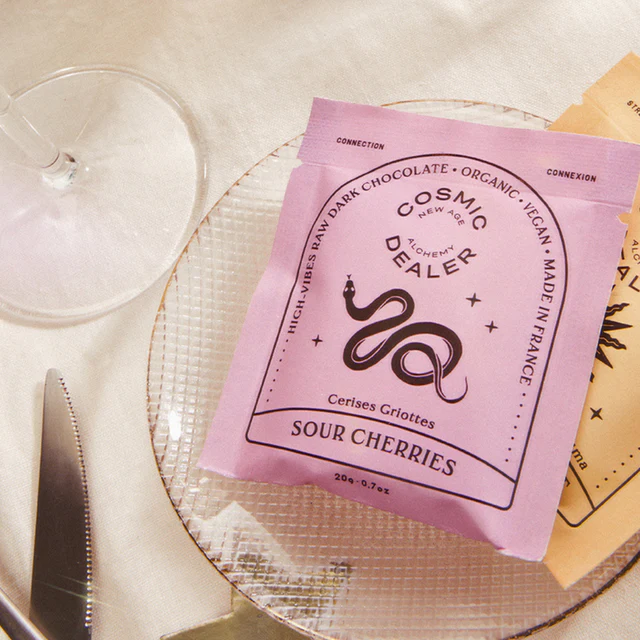 Chocolat Cerise & Purée d'Amande 20g