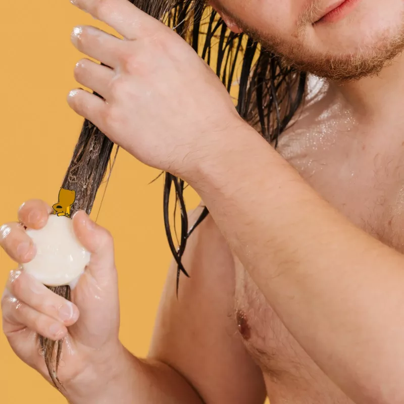 Après-shampoing solide démêlant