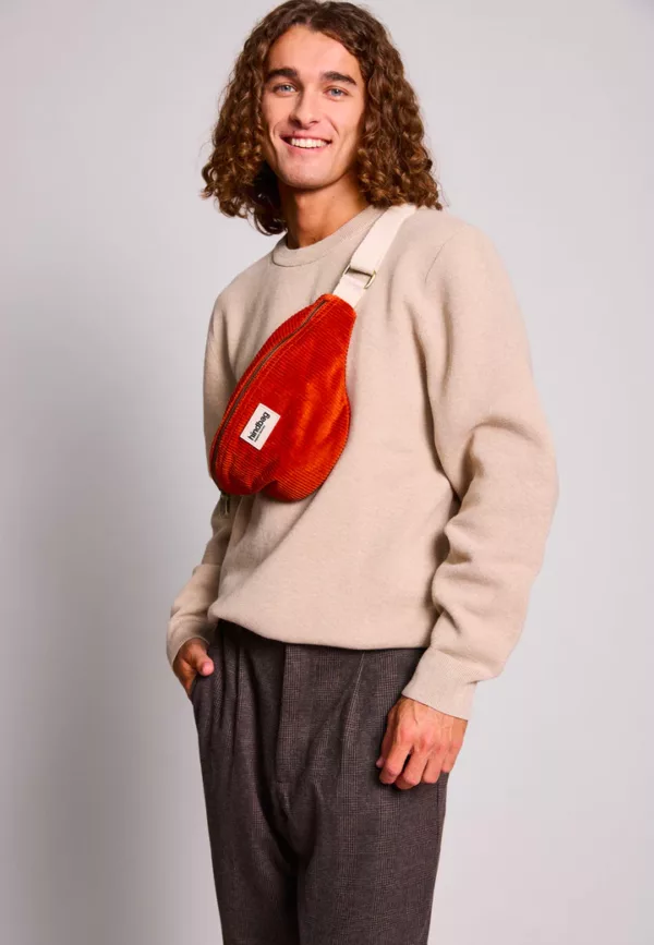 Banane Olivia - Velours Brique – Image 2