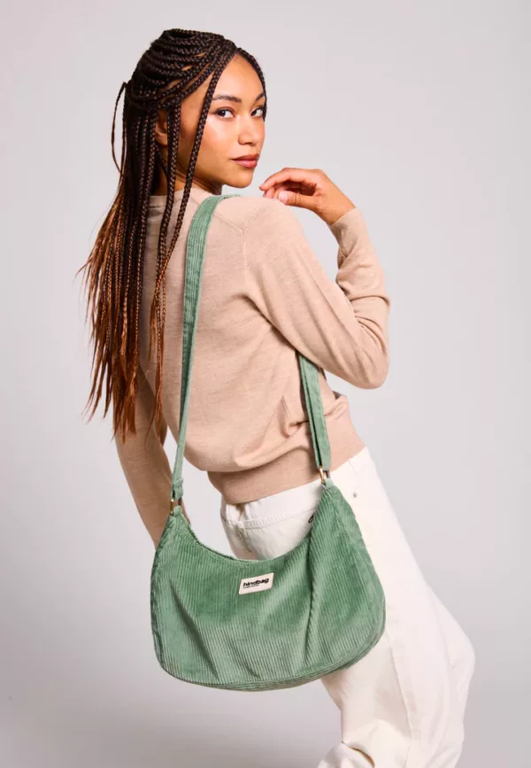 Sac Rosa Velours Vert d'eau – Image 1