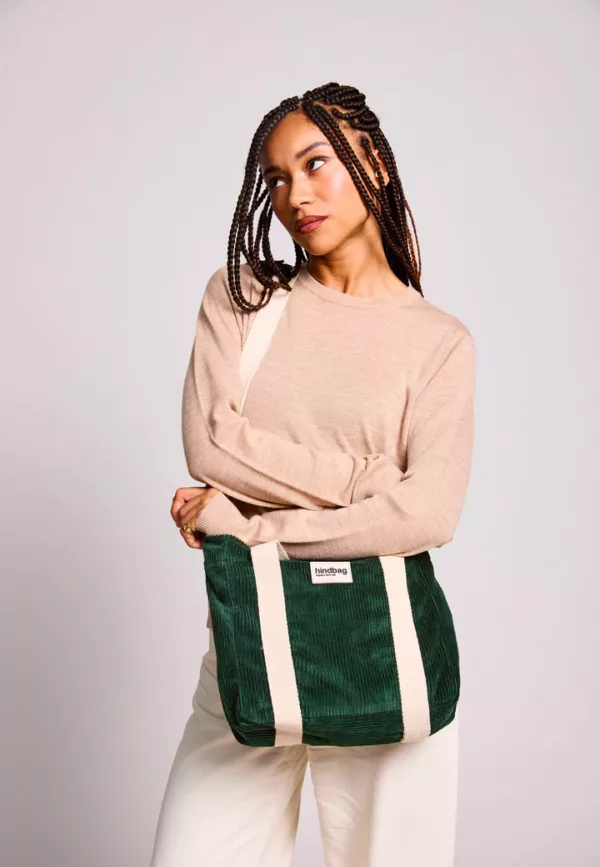 Sac à main Louise Velours - Sapin – Image 1