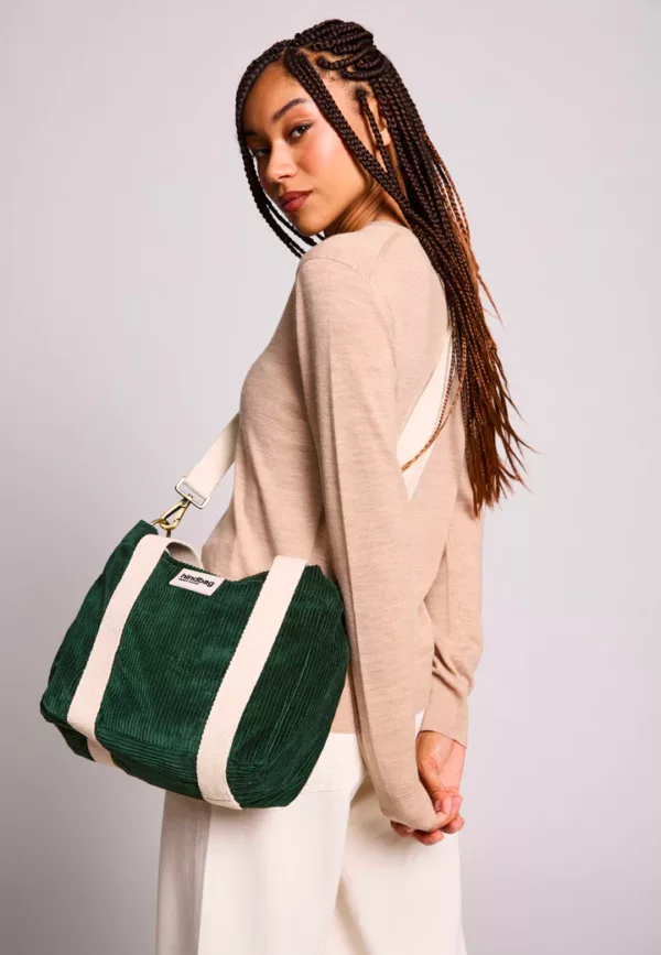 Sac à main Louise Velours - Sapin – Image 2