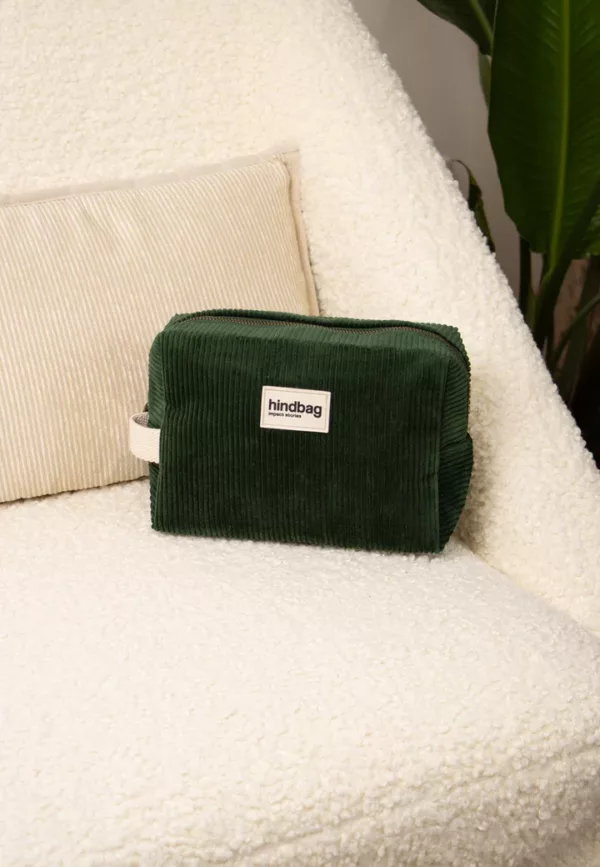 Trousse de toilette Leon Velours Sapin – Image 1