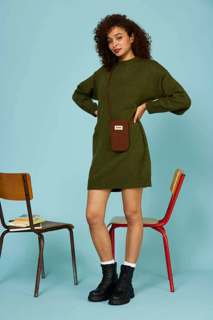 Pochette téléphone Bill - Chocolat