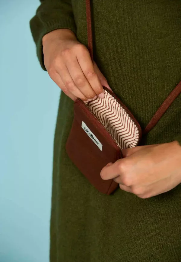 Pochette téléphone Bill - Chocolat – Image 2