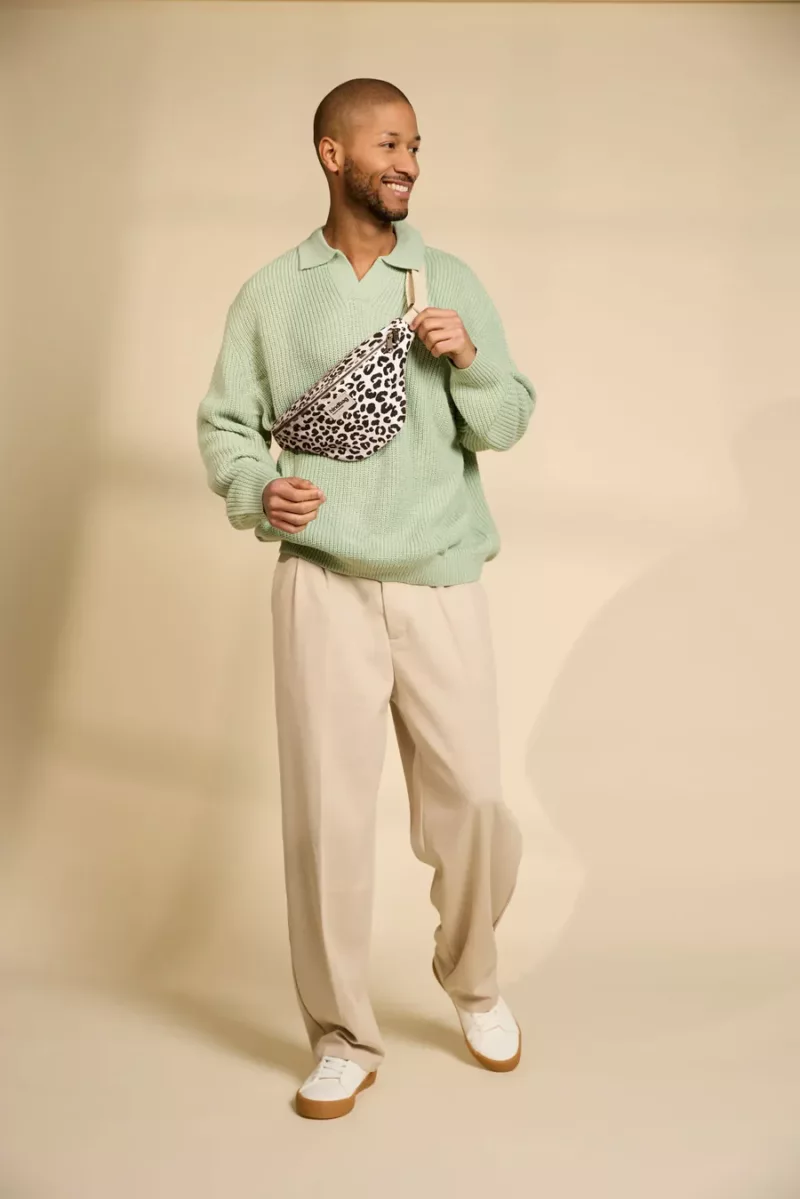 Banane Olivia - Léopard Ecru