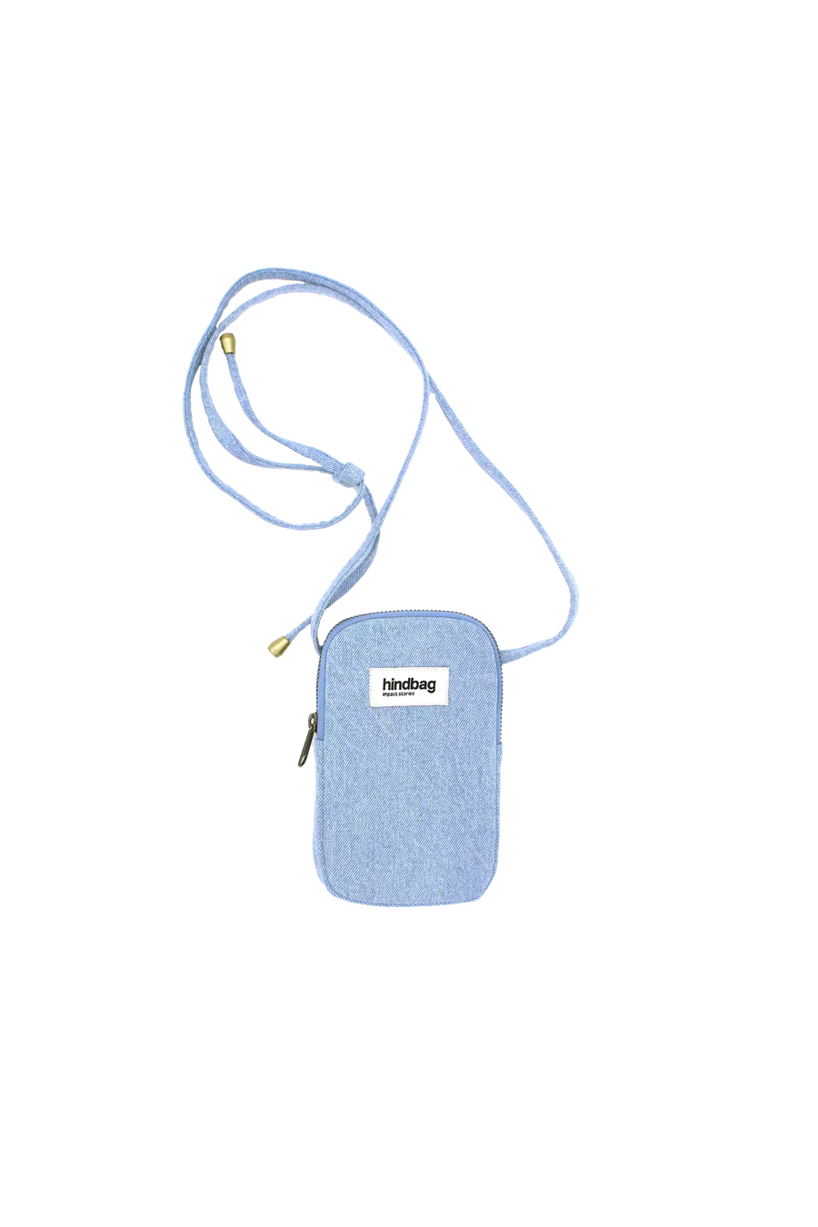 Pochette téléphone Bill - Denim bleu – Image 2