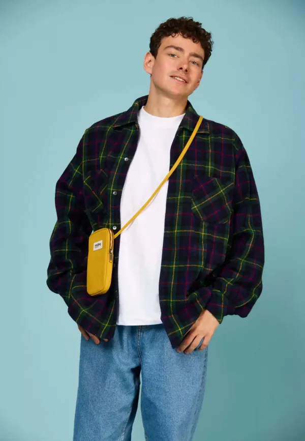 Pochette téléphone Bill - Safran – Image 1