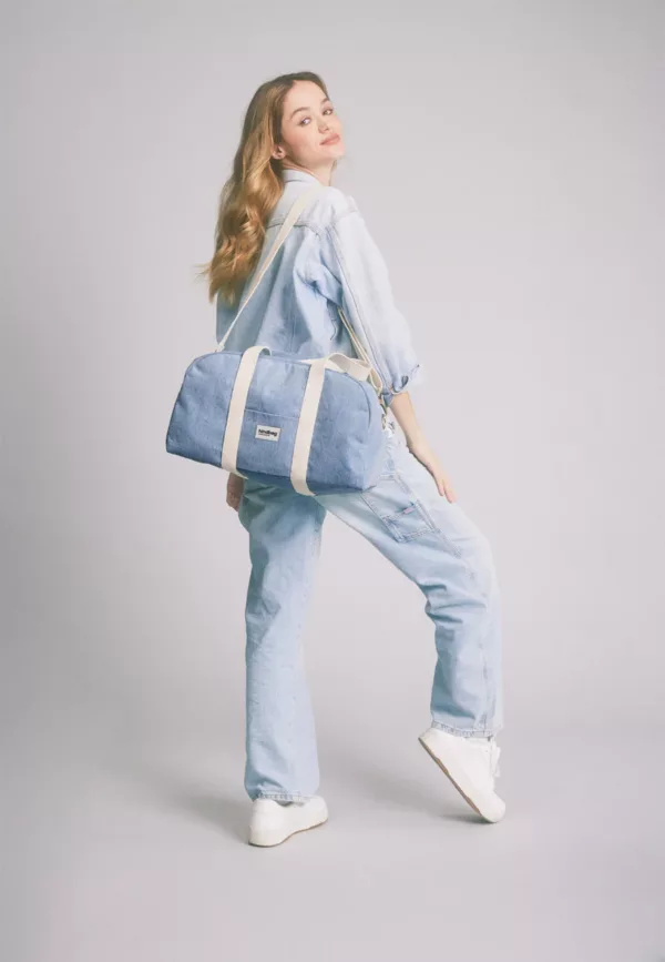 Sac bowling Charlie - Denim bleu – Image 1