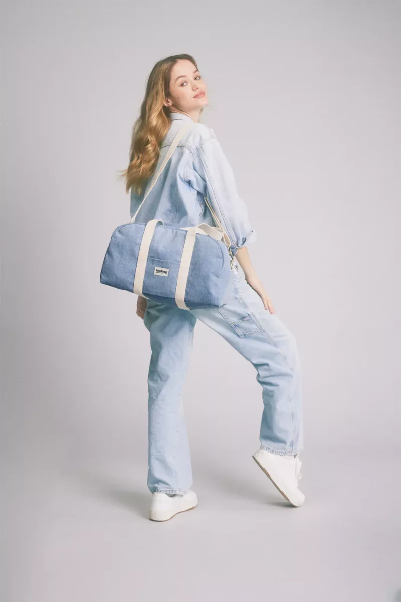 Sac bowling Charlie - Denim bleu