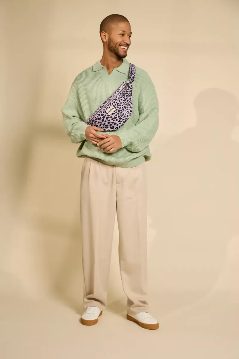 Banane Sacha - Léopard lila