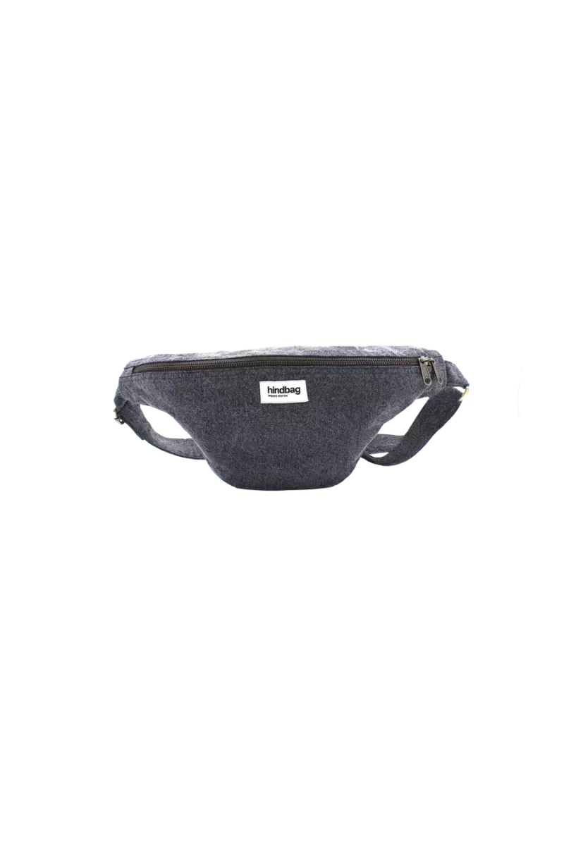 Sac Banane Sacha L - Denim gris