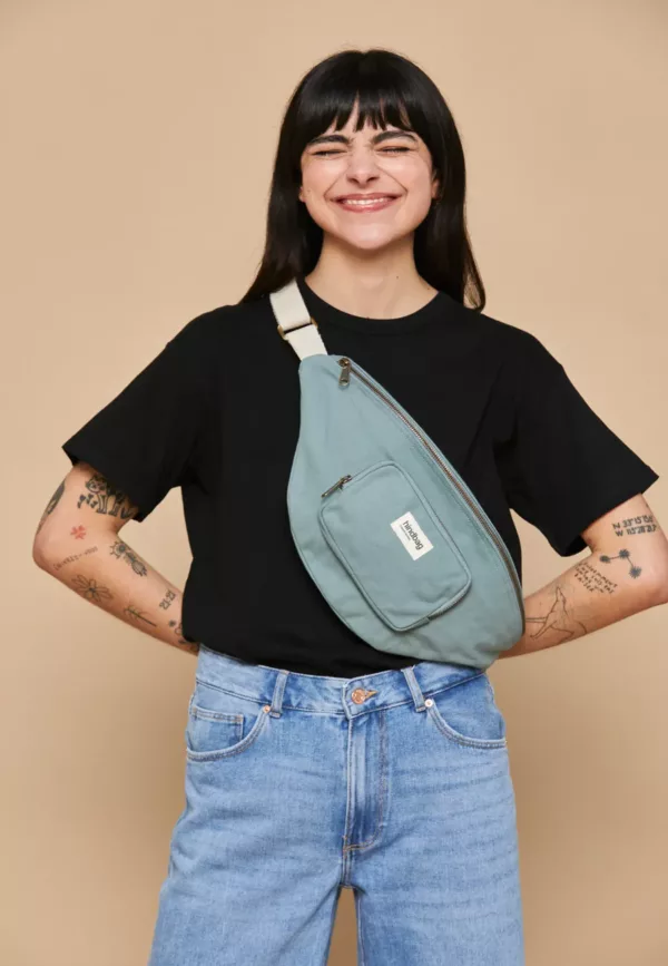 Sac banane Sofia - Sauge – Image 1