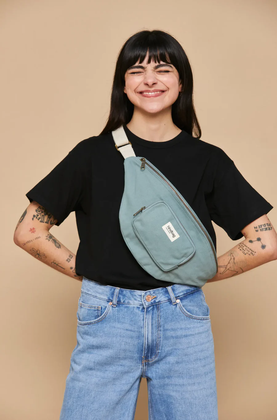 Sac banane Sofia - Sauge – Image 1