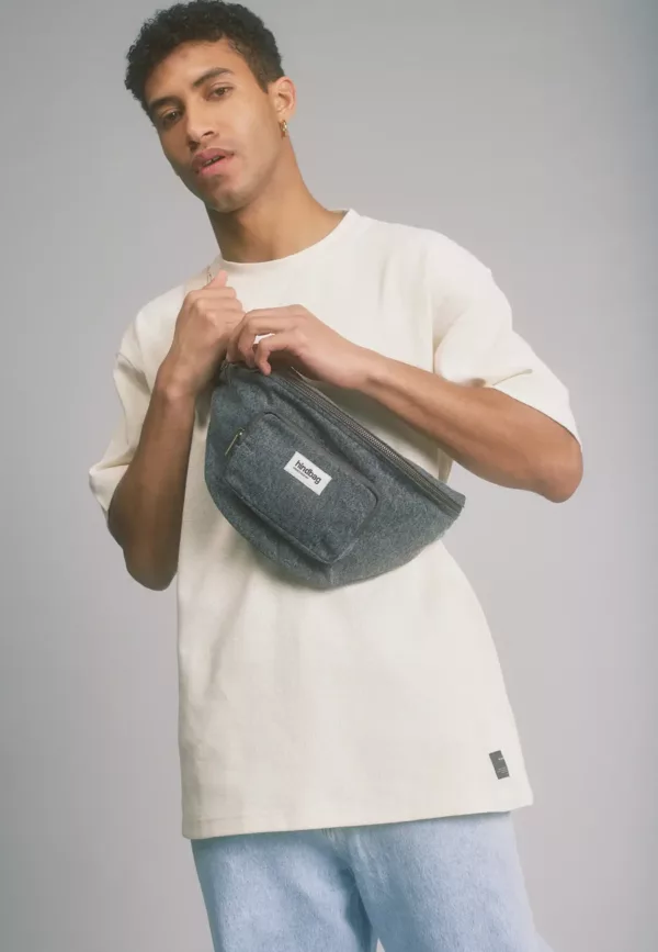 Sac banane Sofia - Denim gris – Image 1