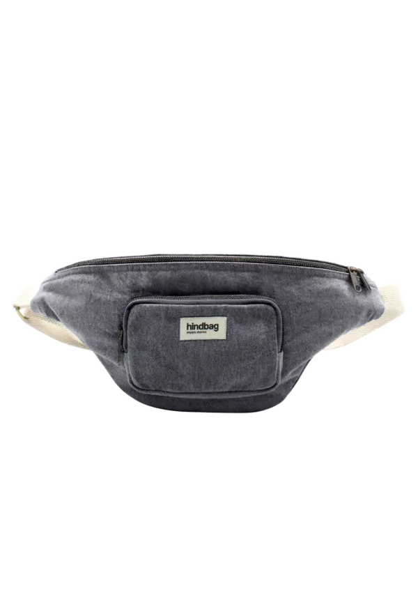 Sac banane Sofia - Denim gris – Image 2