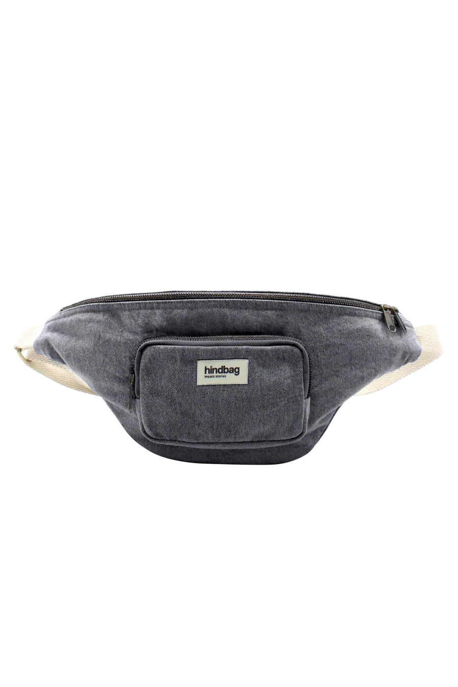 Sac banane Sofia - Denim gris – Image 2