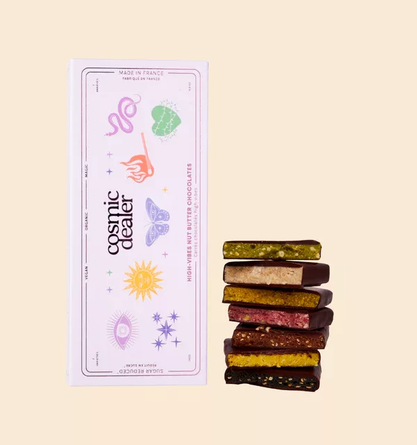 Coffret Chakras - 7 Carrés Chocolatés – Image 1