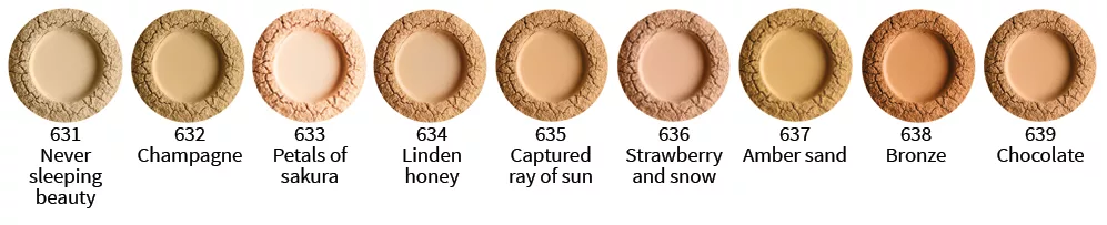 Foundation Powder 8g - Linden honey 634 - Uoga Uoga – Image 2
