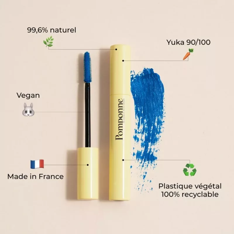 Mascara Bleu électrique