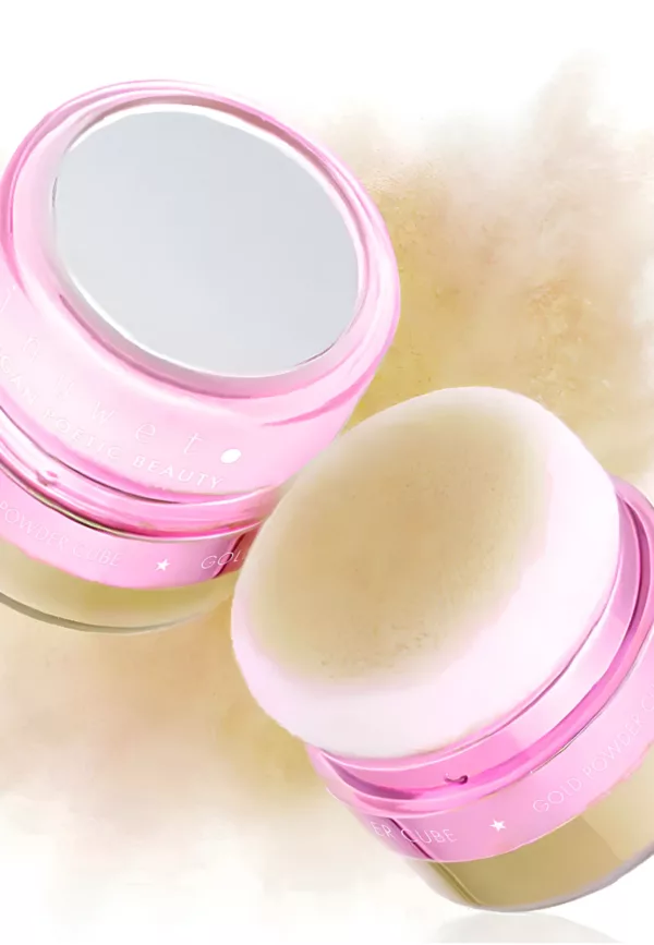 Poudre libre or visage et corps – Image 1