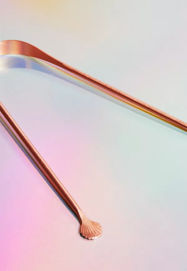 Gratte-langue Ayurvédique en Cuivre – Image 2