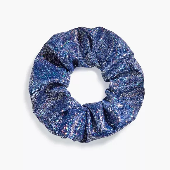 Chouchou Bleu Nuit Pailleté