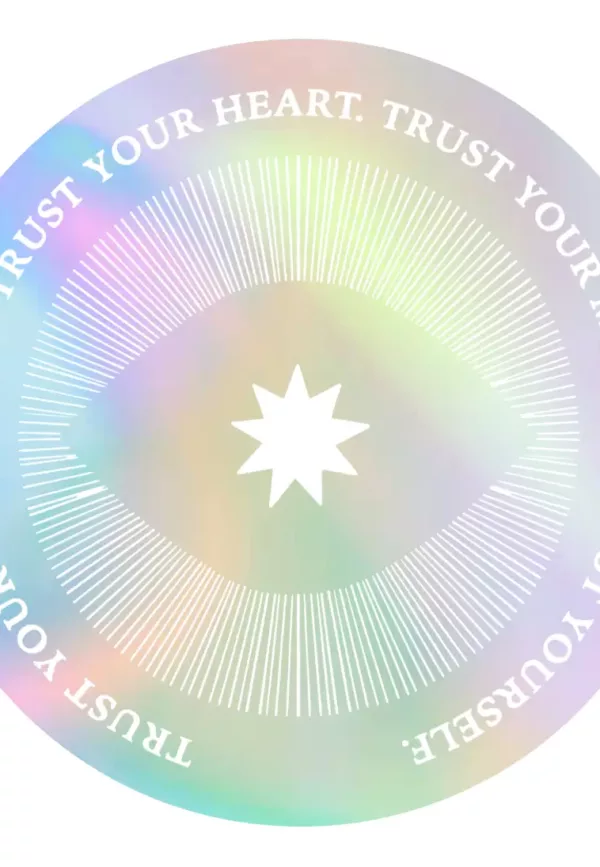 Trust Your Intuition - Autocollant – Image 2