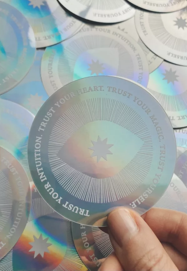 Trust Your Intuition - Autocollant – Image 1