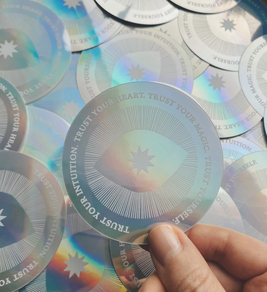 Trust Your Intuition - Autocollant – Image 1