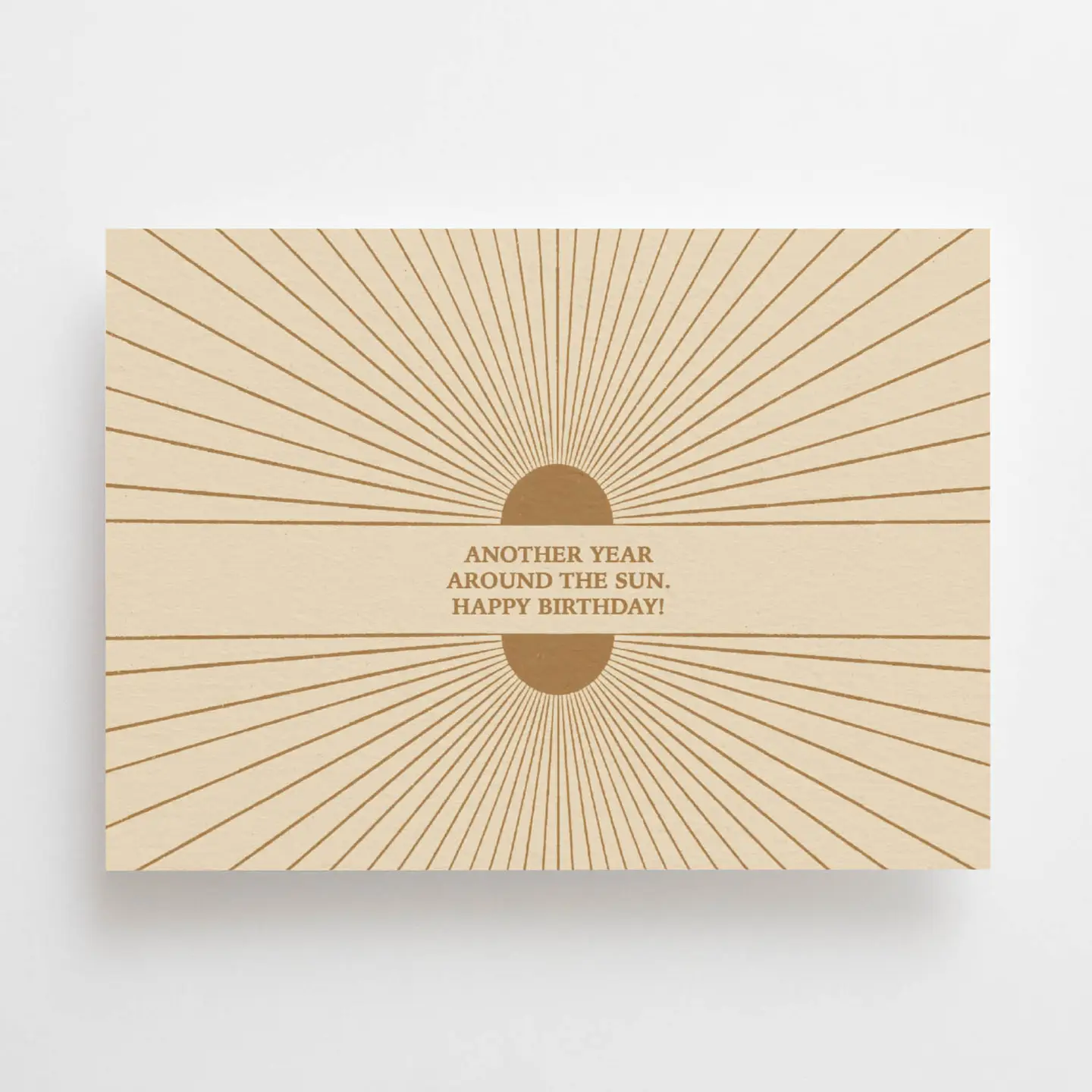 Another year around the sun. Happy Birthday - Carte – Image 1