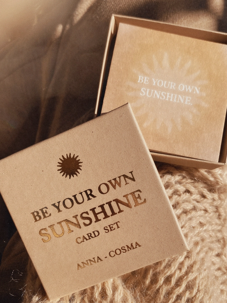 Be your own sunshine - Card Set