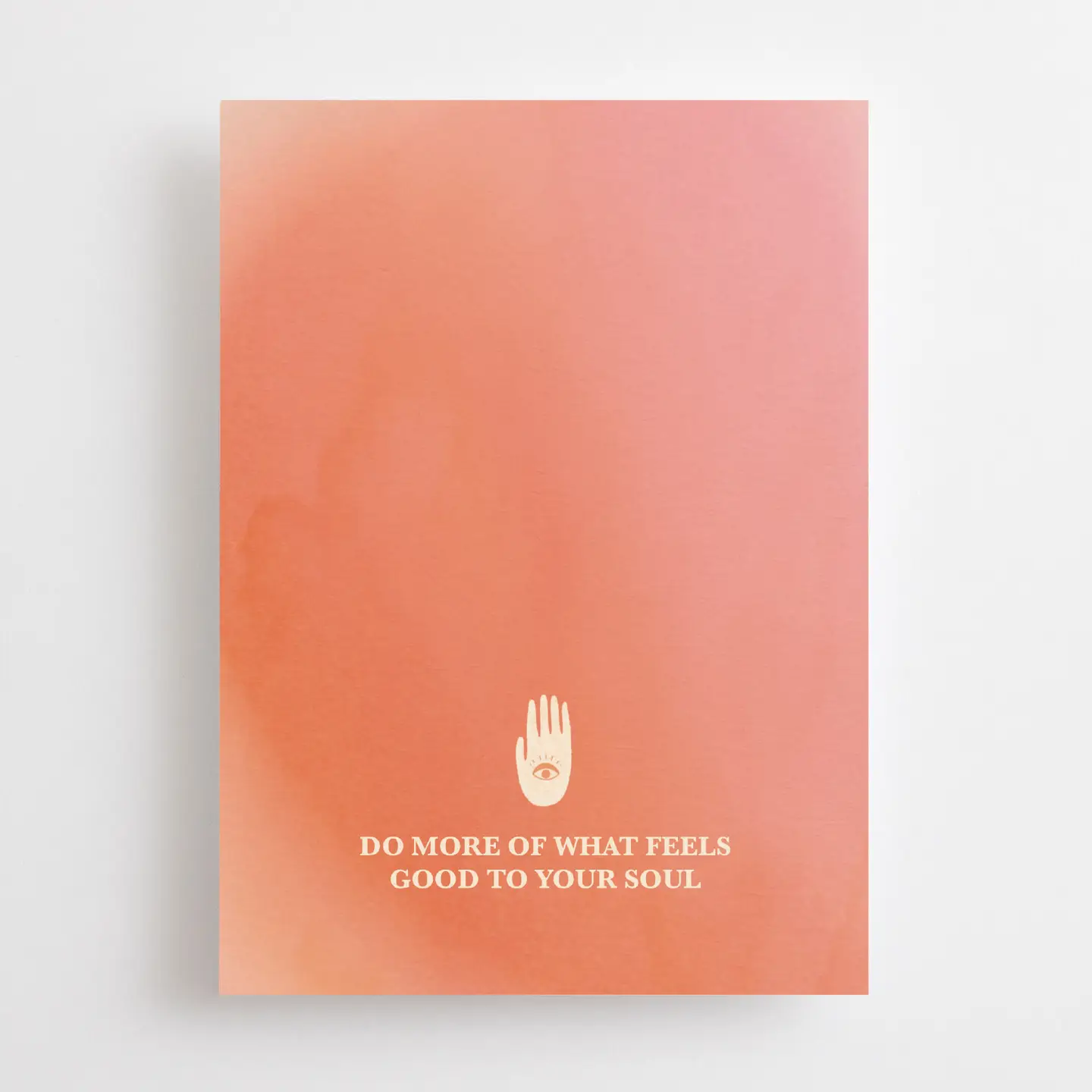 Do more of what feels good to your soul - Carte – Image 1