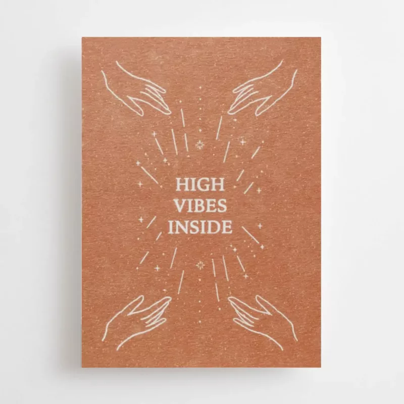 High vibes inside - Carte